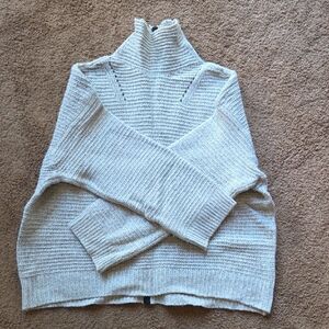 MaxMara Elegant Cream Turtleneck Sweater